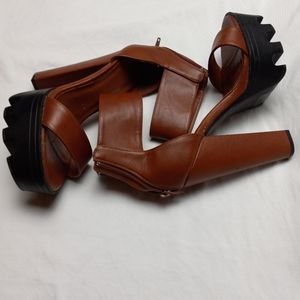 Wild Diva Lounge Chunky Heels